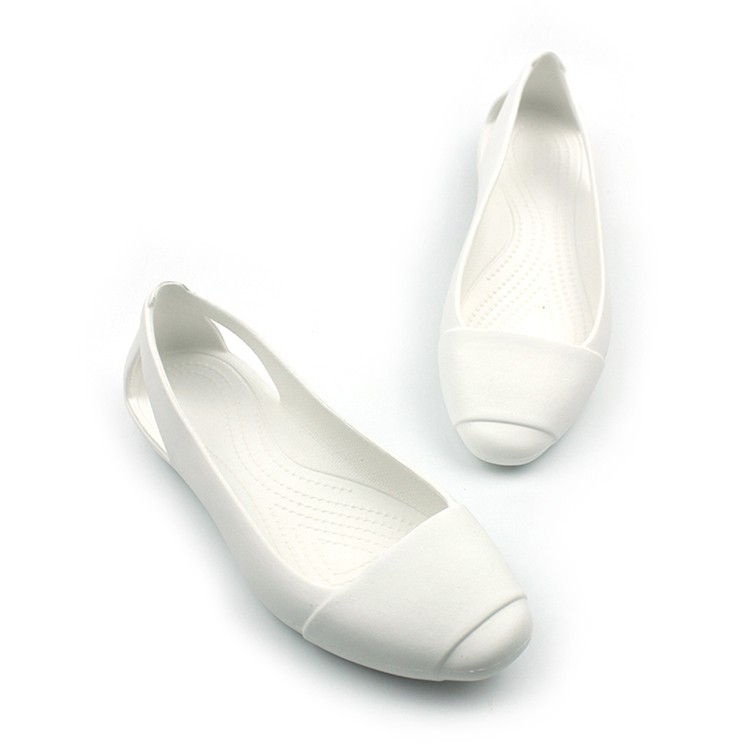 Giày nhựa đi mưa đế bằng siêu nhẹ hàng loại 1