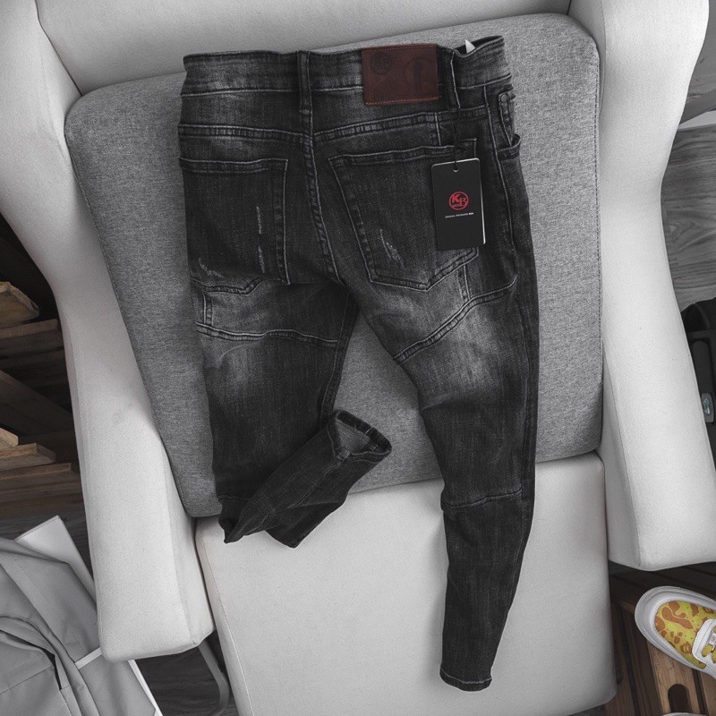 [⚡Mua 2 tặng 1⚡️] Quần jean nam skinny CAO CẤP màu đen thời trang | BigBuy360 - bigbuy360.vn