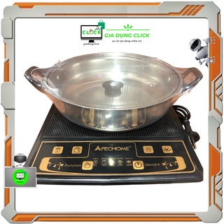 Bếp Điện Từ APECHOME TB85, Bếp Từ Ăn Lẩu Tặng Kèm Nồi Inox - Hàng Chính Hãng