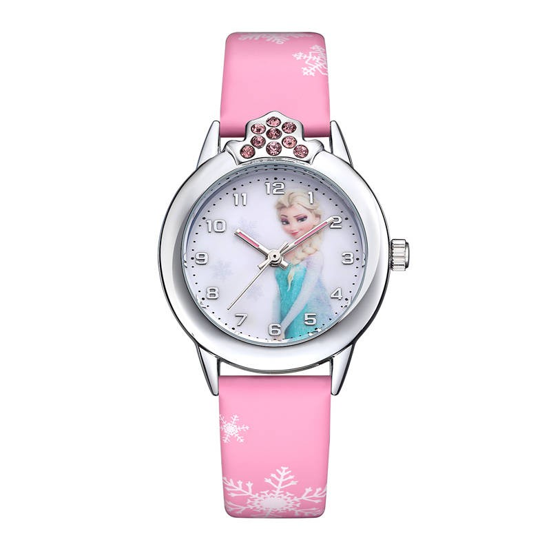 đồng hồ Đồng hồ trẻ em Đồng hồ nữ tiểu học dễ thương phiên bản tiếng Hàn của công chúa cô gái cô gái trẻ em con trỏ | BigBuy360 - bigbuy360.vn