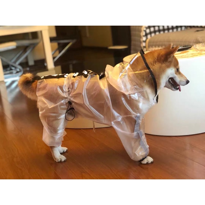 ÁO MƯA 4 CHÂN CHO CHÓ