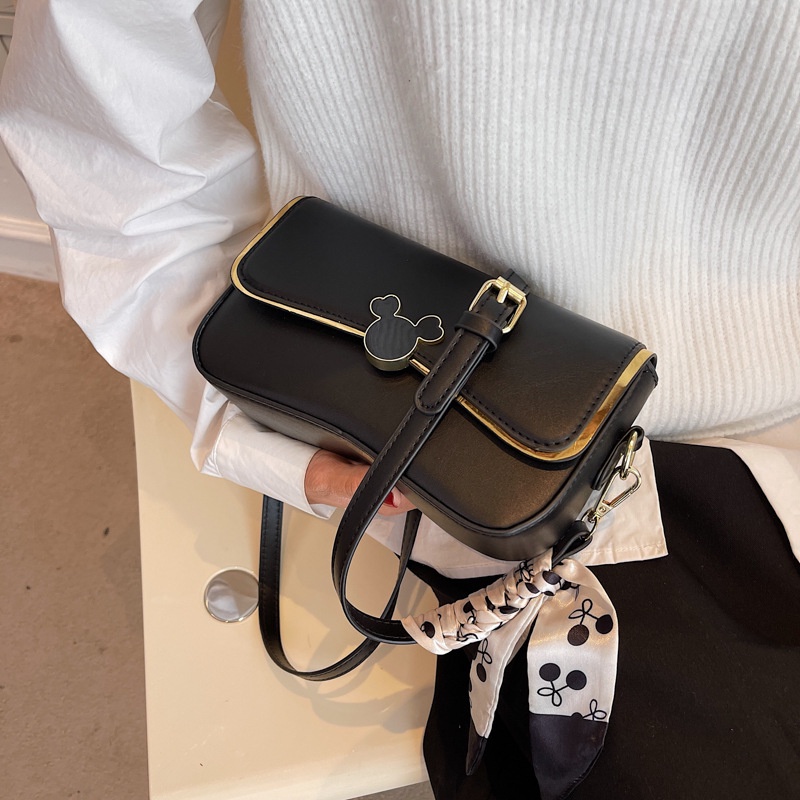 Túi Đeo JASMIN NOIR Chéo Bằng Da PU Thời Trang Dành Cho Nữ