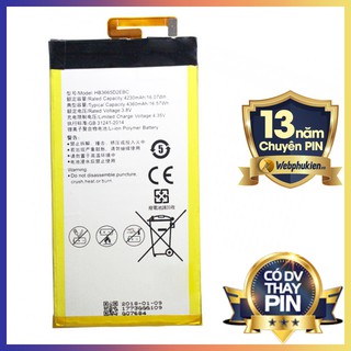 Pin zin hiệu Webphukien cho điện thoại  Huawei P8 Max DAV-703L DAV-713L HB3665D2EBC - 4360mAh