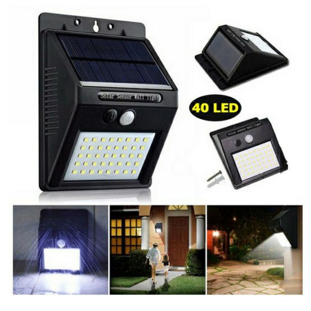 [FREE SHIP>50K]💥Đèn LED Cảm Biến Ánh Sáng Năng Lượng Mặt Trời Kháng Nước Có Chế Độ Thông Minh Cảm Biến Ánh Sáng.