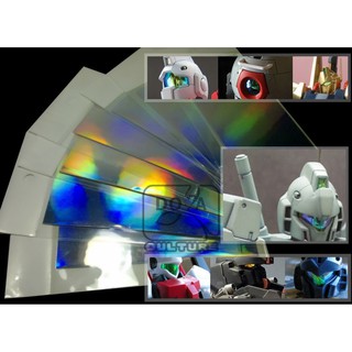 Miếng dán phản quang màu laser trang trí