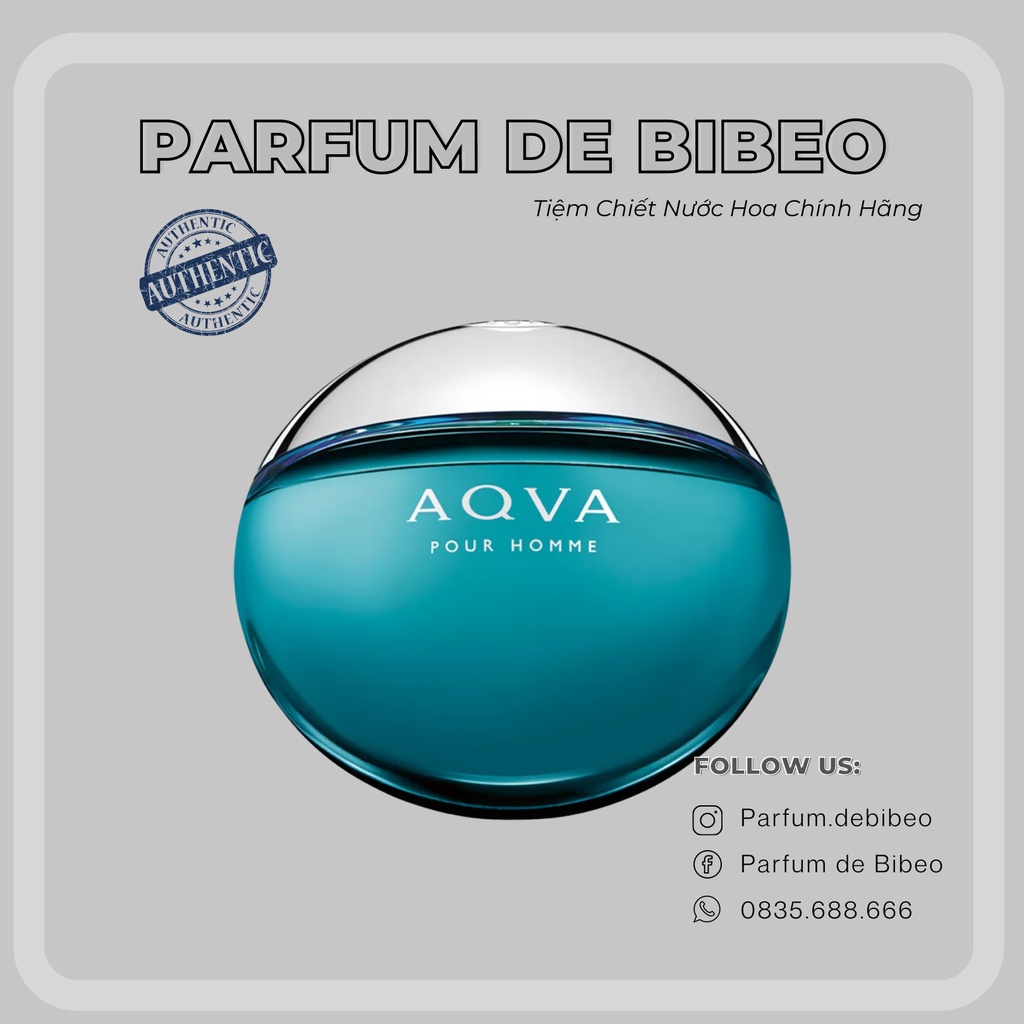 Parfum de Bibeo-Nước hoa thử Aqva Pour Homme