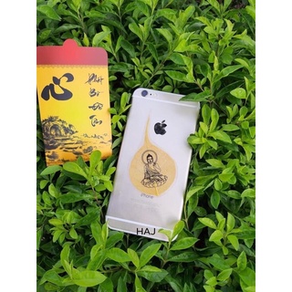 Lá bồ đề để ốp điện thoại, ví