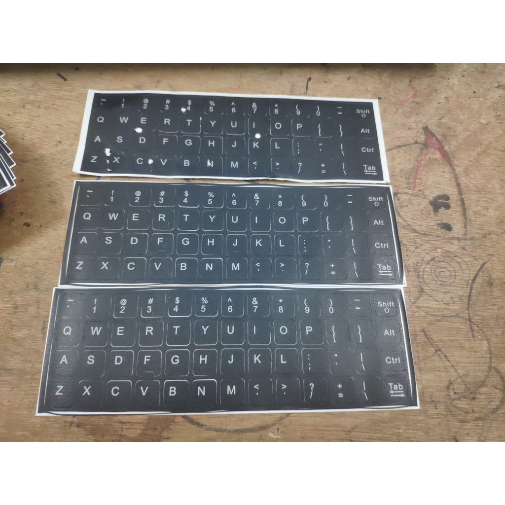 Miếng Dán Bàn Phím Quốc Tế Cho Laptop Nhật, Hàn,EU... Chất Liệu Cao Cấp - Hàng Tự Sản Xuất - Giá Mềm-Có hướng dẫn