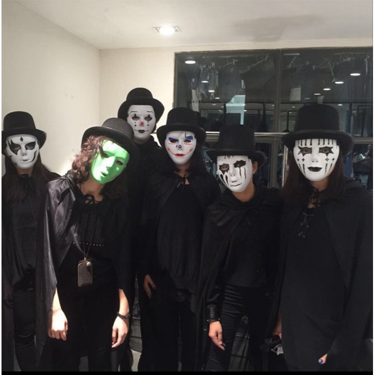 -Mặt Nạ Thần Chết-Mặt nạ vẽ jabbawockeez  Mặt nạ jabbawockeez vẽ đặc biệt
