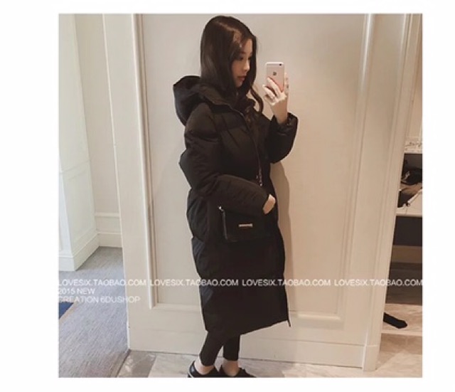 (HÀNG SẴN) Áo phao đôi dáng dài dành cho nam và nữ | BigBuy360 - bigbuy360.vn