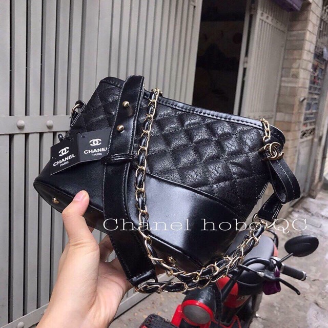 Túi đeo chéo hobo thêu ô da đẹp hàng QC HT99 | BigBuy360 - bigbuy360.vn
