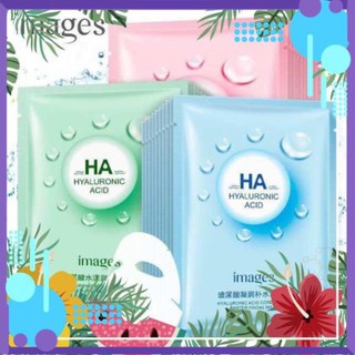 Mặt nạ giấy dưỡng da mụn cấp ẩm thải độc HA Images _ daust03