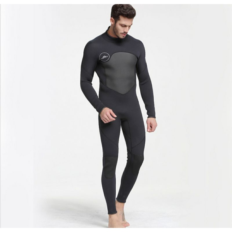Bộ lặn biển chuyên nghiệp cho nam cao su neoprene 3mm hiệu Sbart giữ ấm cản gió