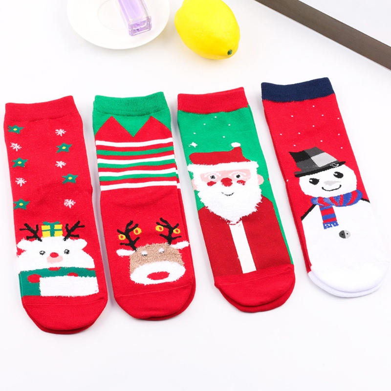 Xiangbao Vớ Thuyền In Họa Tiết Giáng Sinh Nhiều Màu Vui Nhộn Mới Lạ Cho Nữ Casua