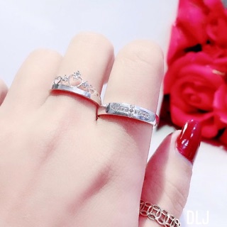 Nhẫn đôi bạc ta Anh Thư