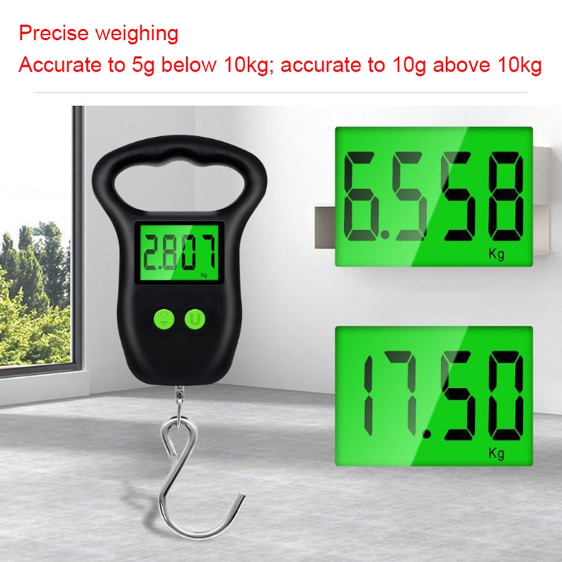 Cân Hành Lý Điện Tử Màn Hình LCD 50Kg 10g