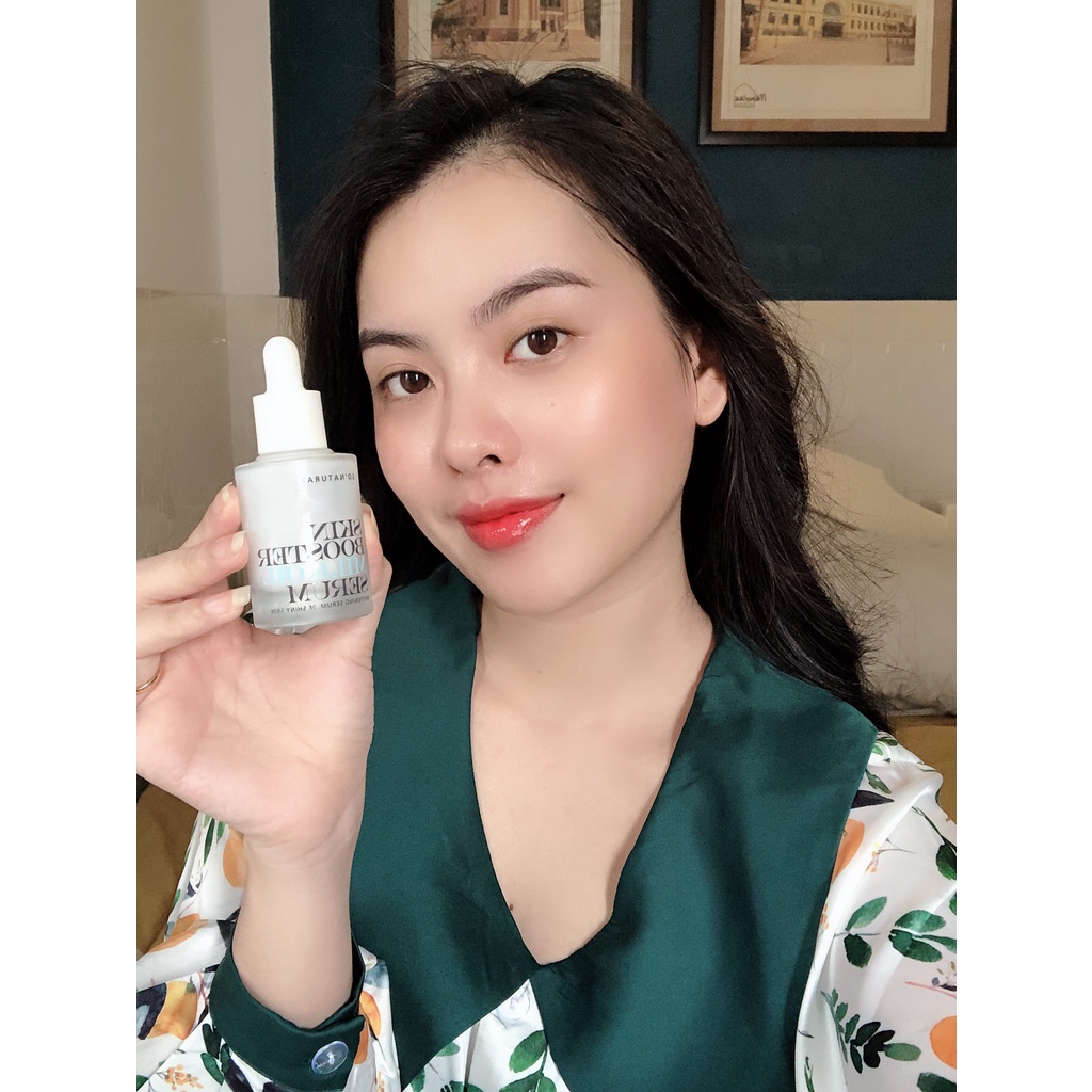 Serum dưỡng trắng da Skin Booster Milk Oil tinh chất cấp ẩm mờ thâm nám So Natural 30ml