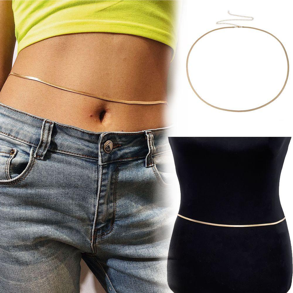 NEXTVN Dây Chuyền Đeo Hông Không Xỏ Lỗ Thời Trang Đi Biển Quyến Rũ