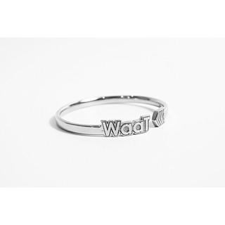 WaaT - Vòng tay SS5V2 - WaaT Arrow. Phối màu: Silver.