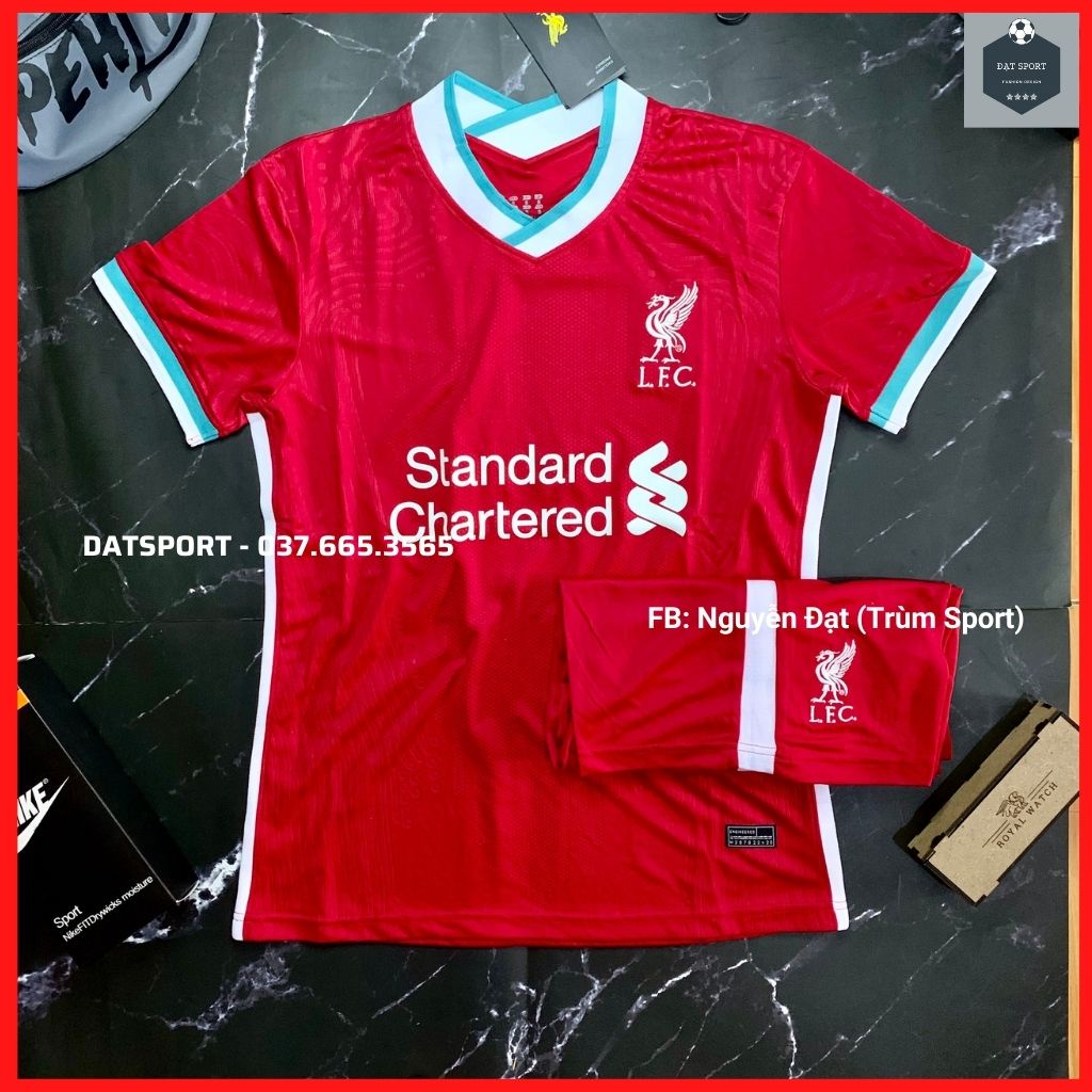 Bộ Áo Đấu Liver Đỏ 2020 ⚡FREESHIP⚡ Bộ Quần Áo Bóng Đá CLB Liverpool Đỏ Sân Nhà 2020. Hàng Thái Cực Mát-Nhẹ-Thoáng