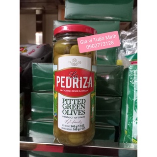 Quả oliu xanh tách hạt la pedriza 340g