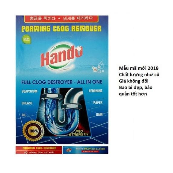 Bột thông cống hando 100g