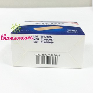 Băng cá nhân Zilgo 102 miếng