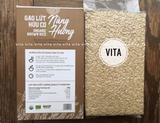 Gạo lứt hữu cơ 1kg