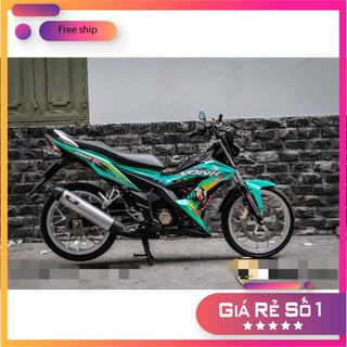 Tem rời sonic 150 xanh