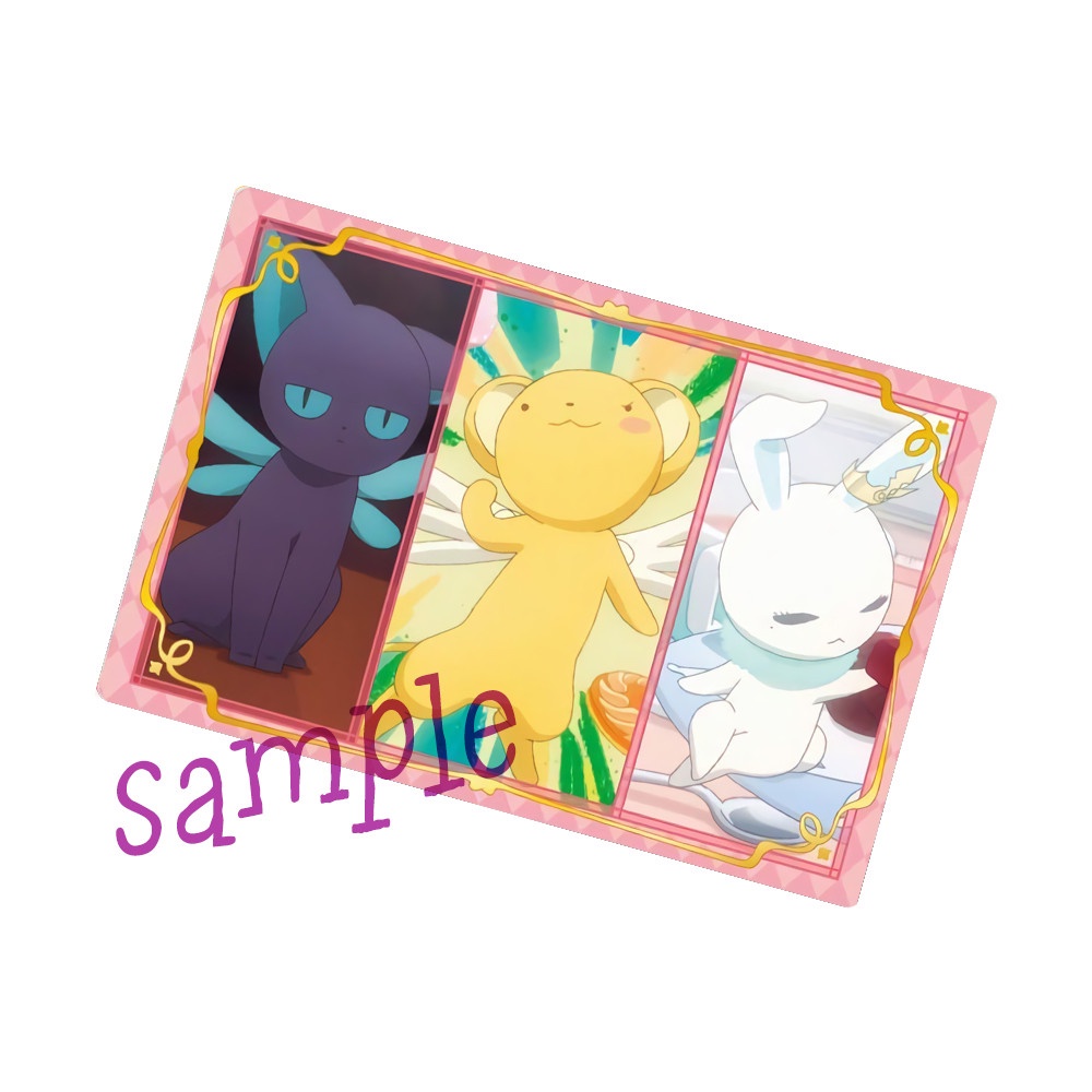 M2 Ảnh card bo góc in hình THỦ LĨNH THẺ BÀI Cardcaptor Sakura thẻ bo viền 5*8cm anime chibi xinh xắn sưu tầm