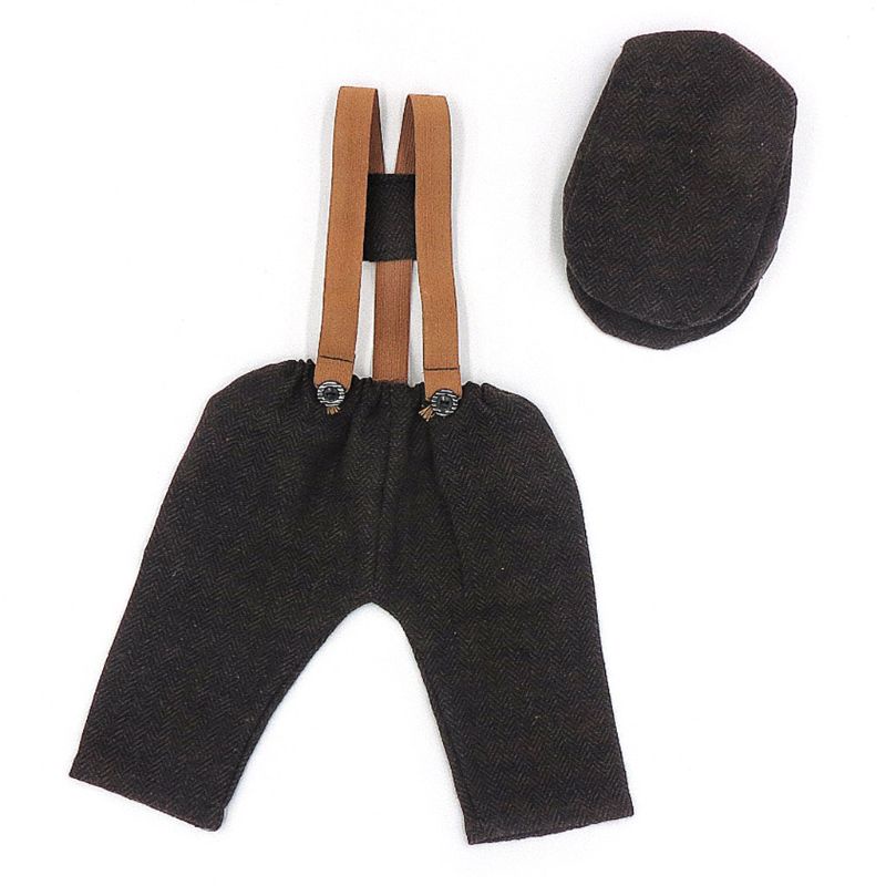 Set Đồ 2 Món Gồm Áo Liền Quần + Mũ Beanie + Quần Dành Cho Bé Trai / Bé Gái