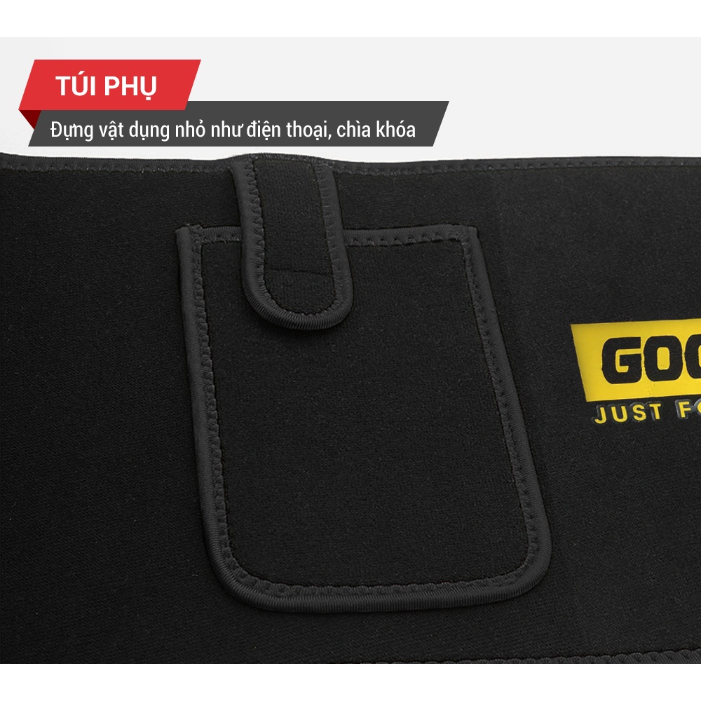 Đai lưng tập gym, đai giảm mỡ bụng GoodFit GF724WS