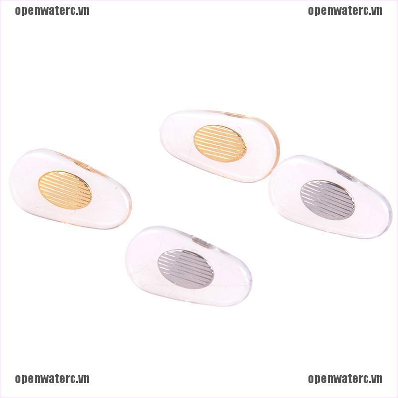 Opc Set 10 Cặp Đệm Mũi Bằng Silicon Cho Mắt Kính Kính Kính