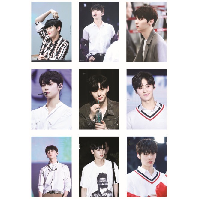 Lomo card ảnh thành viên WANNA ONE - HWANG MINHYUN full 99 ảnh