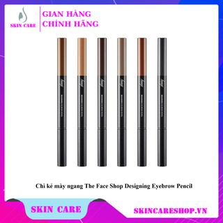 Chì kẻ mày 2 đầu The Face Shop Designing Eyebrow Pencil mẫu mới