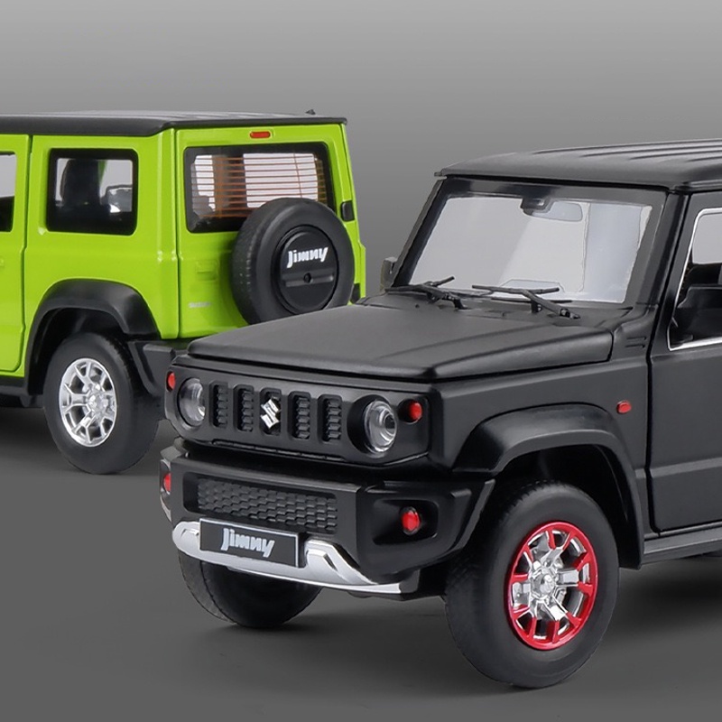 Mô Hình Xe Hơi Suzuki Jimny Bằng Hợp Kim Tỉ Lệ 1: 18 Có Đèn Và Nhạc