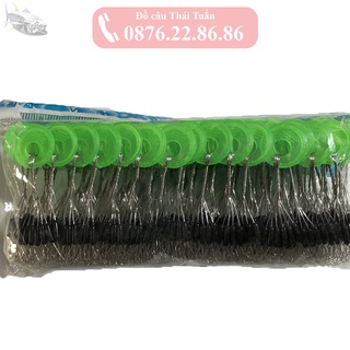 Chặn chì, phao câu cá giá rẻ - túi 100 vỉ