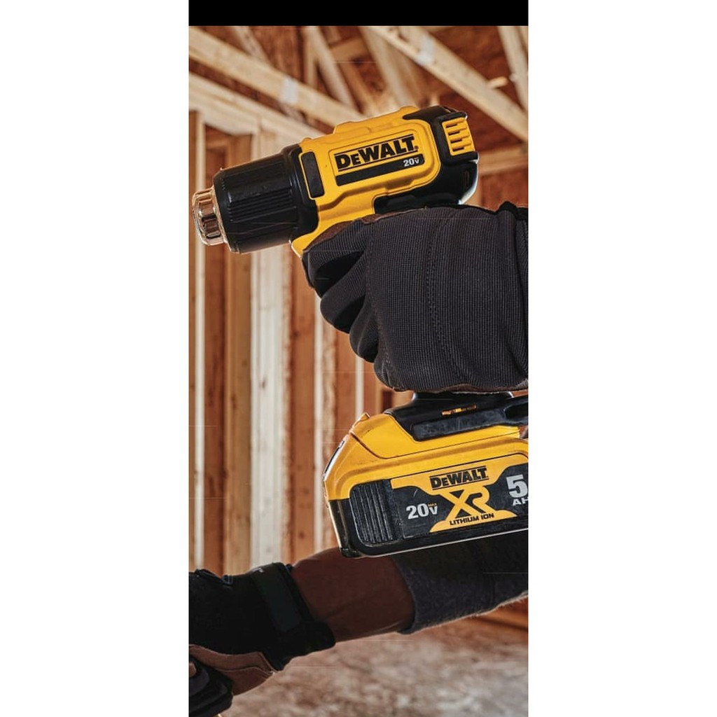 Máy thổi hơi nóng dùng pin 18v - 20v Max Dewalt DCE530N (Body)- Chính hãng DCE530