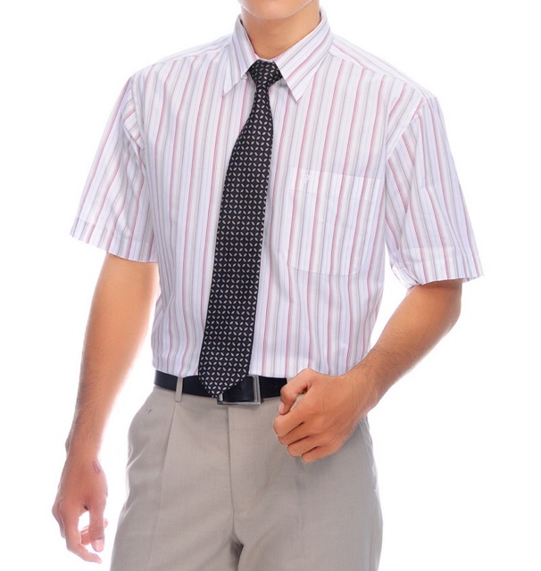 Áo công sở tay ngắn