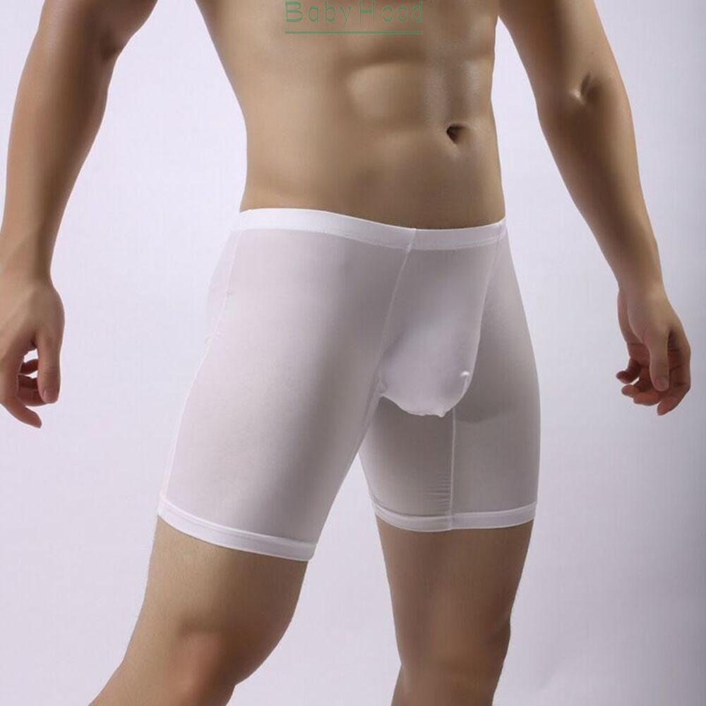 Quần lót boxer nam dạng lưới trong suốt