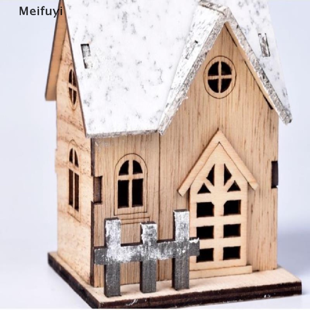 Ngôi Nhà Có Đèn LED Phát Sáng Trang Trí Giáng Sinh