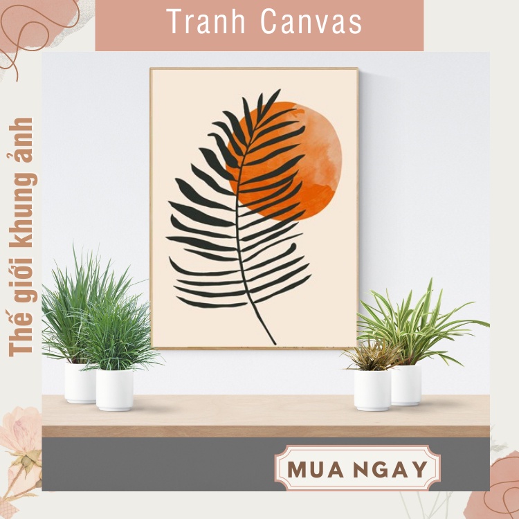 Bộ 3 tranh canvas trang trí hiện đại TGKA302, tranh in bóng đẹp, bảo hành gãy vỡ, giao hàng nhanh chóng