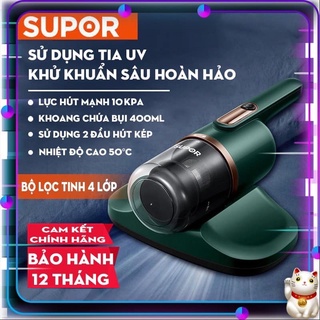 Máy diệt khuẩn Máy hút bụi mịn SUPOR đa chức năng có đèn UV sát khuẩn diệt bọ li ti