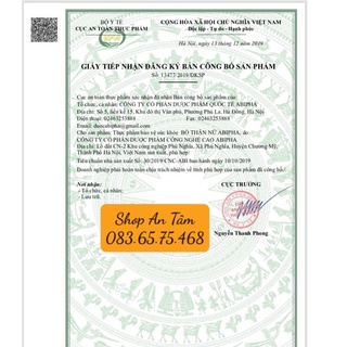 (Che Tên SP) Bổ thận nữ Abipha (hộp 30 viên)