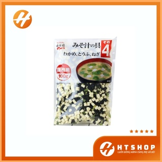 Canh Miso Rong Biển Đậu Hũ Khô Nagaya Nhật Bản Gói 100Gram