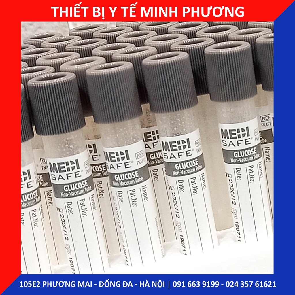 Ống xét nghiệm Heparin Medisafe 2ml