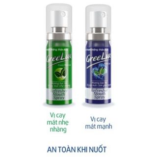 CHAI XỊT THƠM MIỆNG THẢO DƯỢC GreeLux