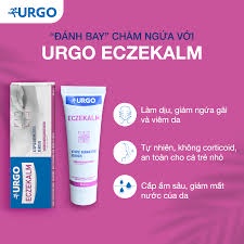 Sản phẩm hỗ trợ giảm viêm da và chứng khô da Urgo Eczekalm