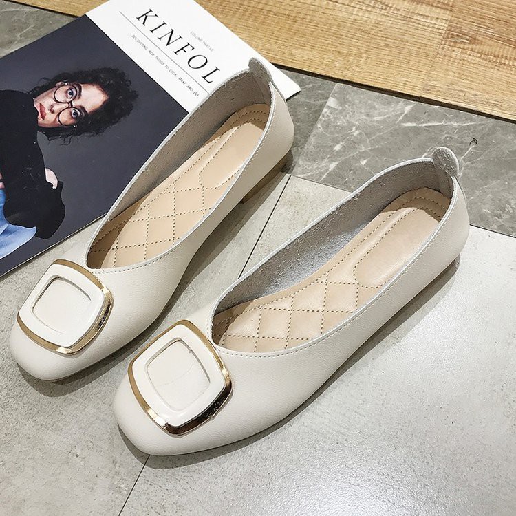 Giày Búp Bê Nữ Gót Vuông Size 41-43 | BigBuy360 - bigbuy360.vn