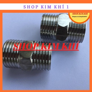 2 chiếc kép inox 304 ren ngoài 21mm